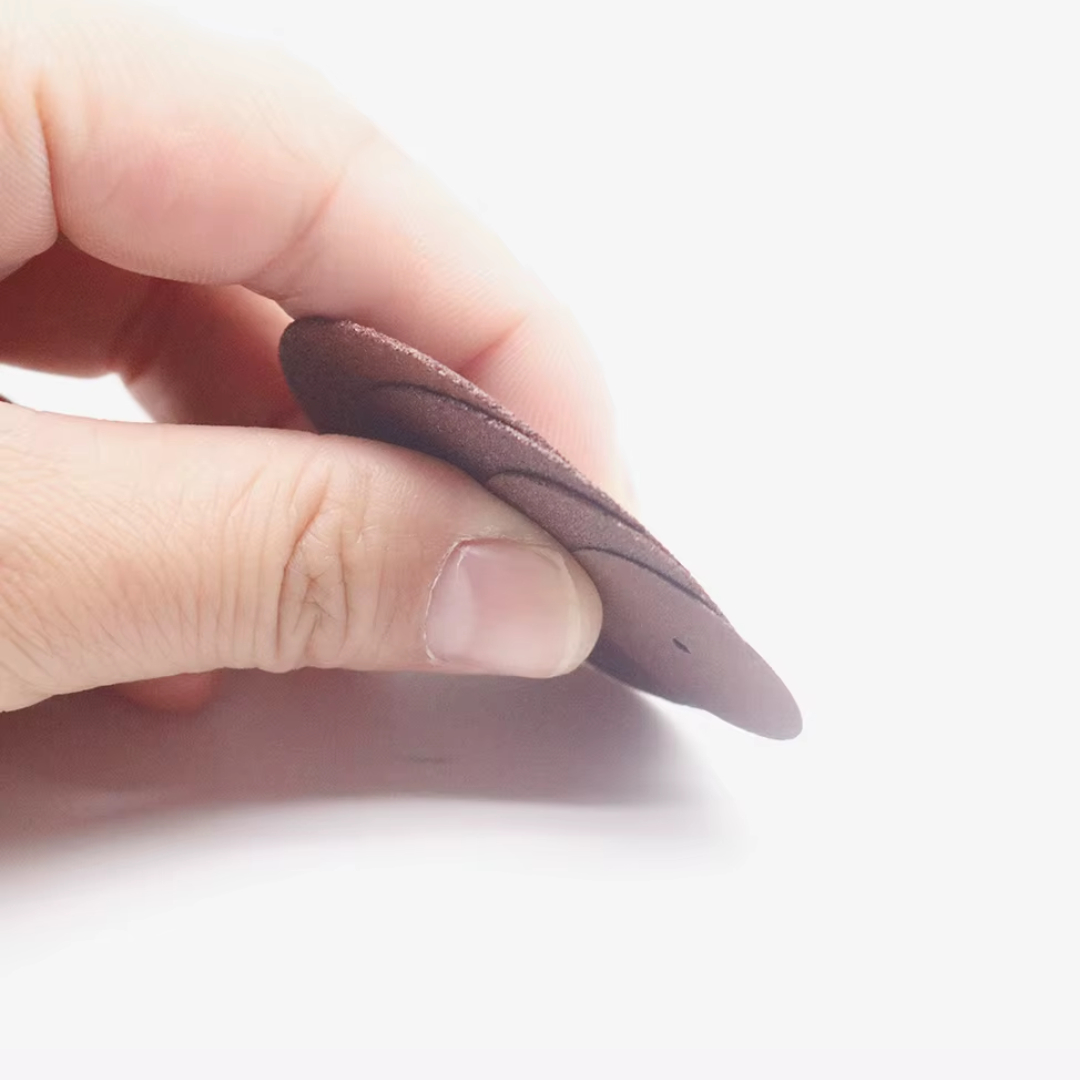 San-I Silicon Carbide Surface Grinding & Seperation Discs for Ceramics Ø25 x 0.60 x 1.8mm (100pcs)        