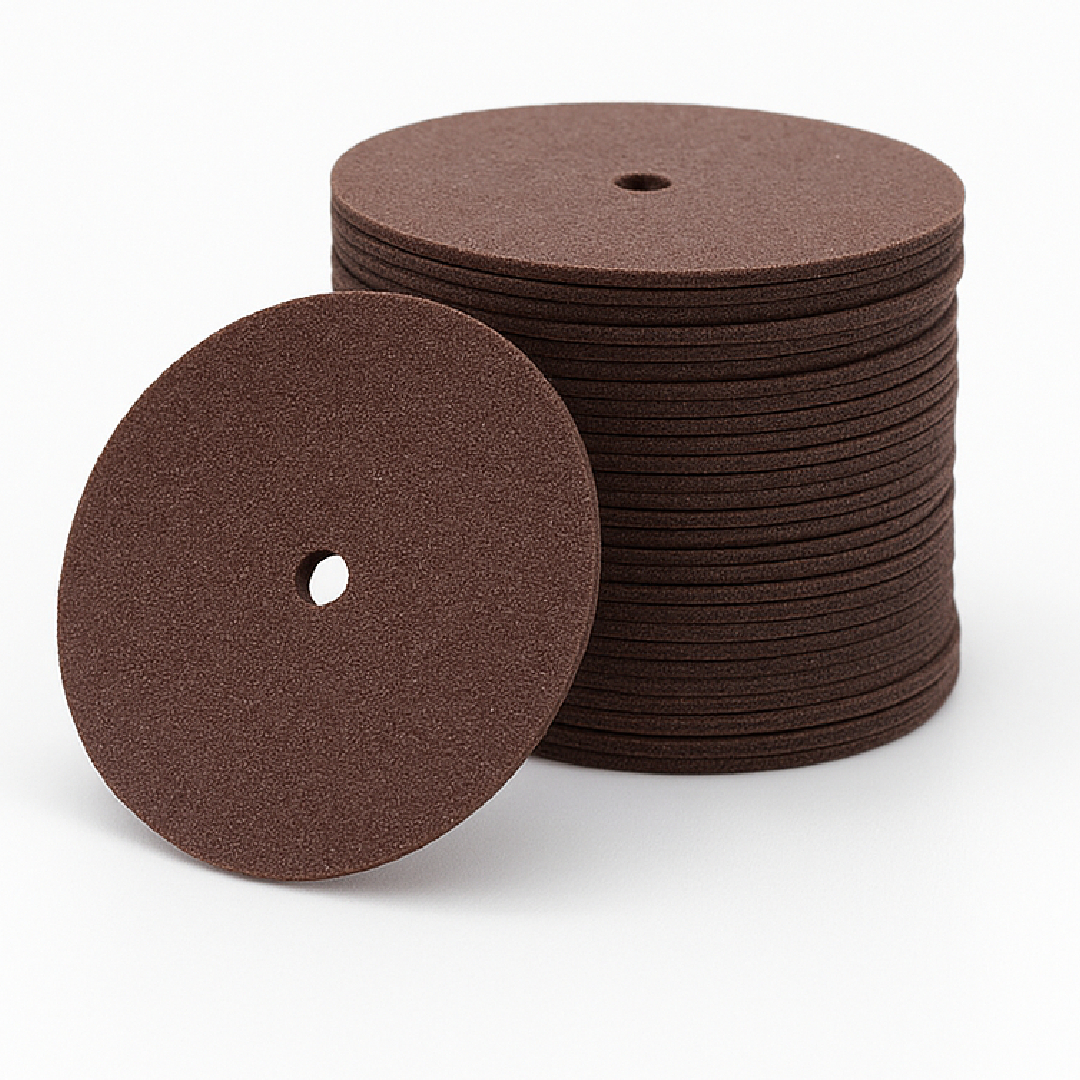 San-I Silicon Carbide Surface Grinding & Seperation Discs for Ceramics Ø25 x 0.60 x 1.8mm (100pcs)        