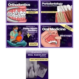 Medi Study Go Final Year BDS Part 1 Mind Maps Bundle (Pack Of 5)