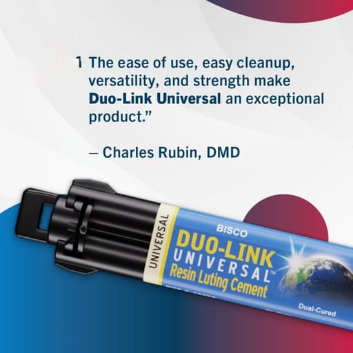 Bisco Duo - Link Dual Cure Resin Luting Cement - Universal 