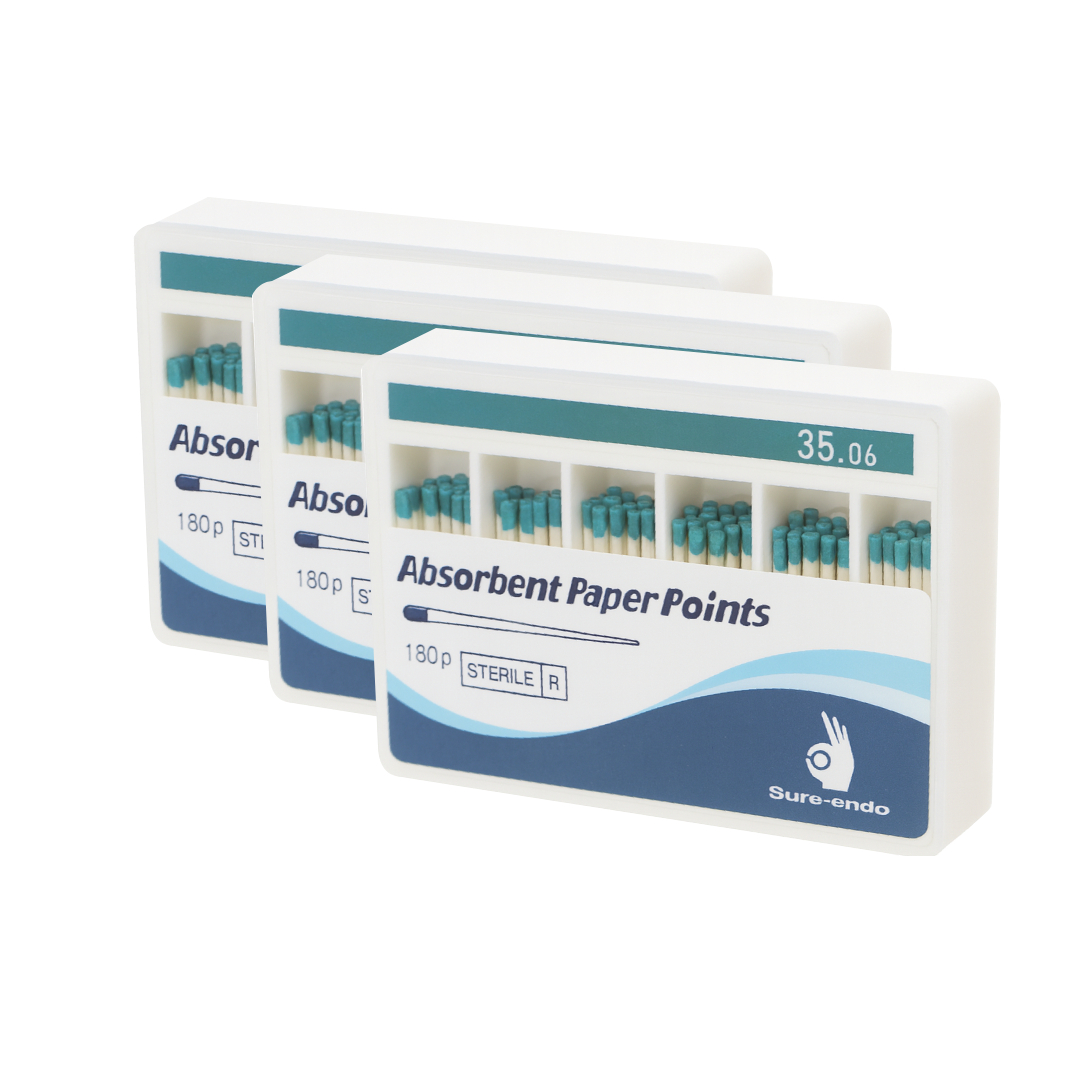 Sure Endo Paper Points - 6% #35