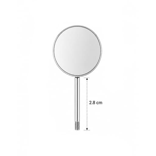 Waldent Wal-Vision FS Rhodium Coated Front Surface MM Tops No. 6 (13/117)