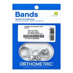 OrthoMetric Plain Ortho Bands - Size 34.5 Lower - (40.01.0345)