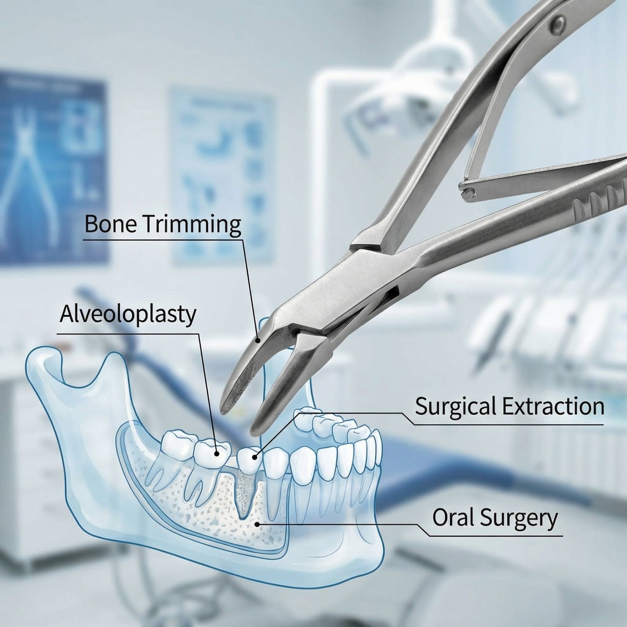 GDC Blumenthal 30 Degree Micro Bone Rongeur (RMFM30)