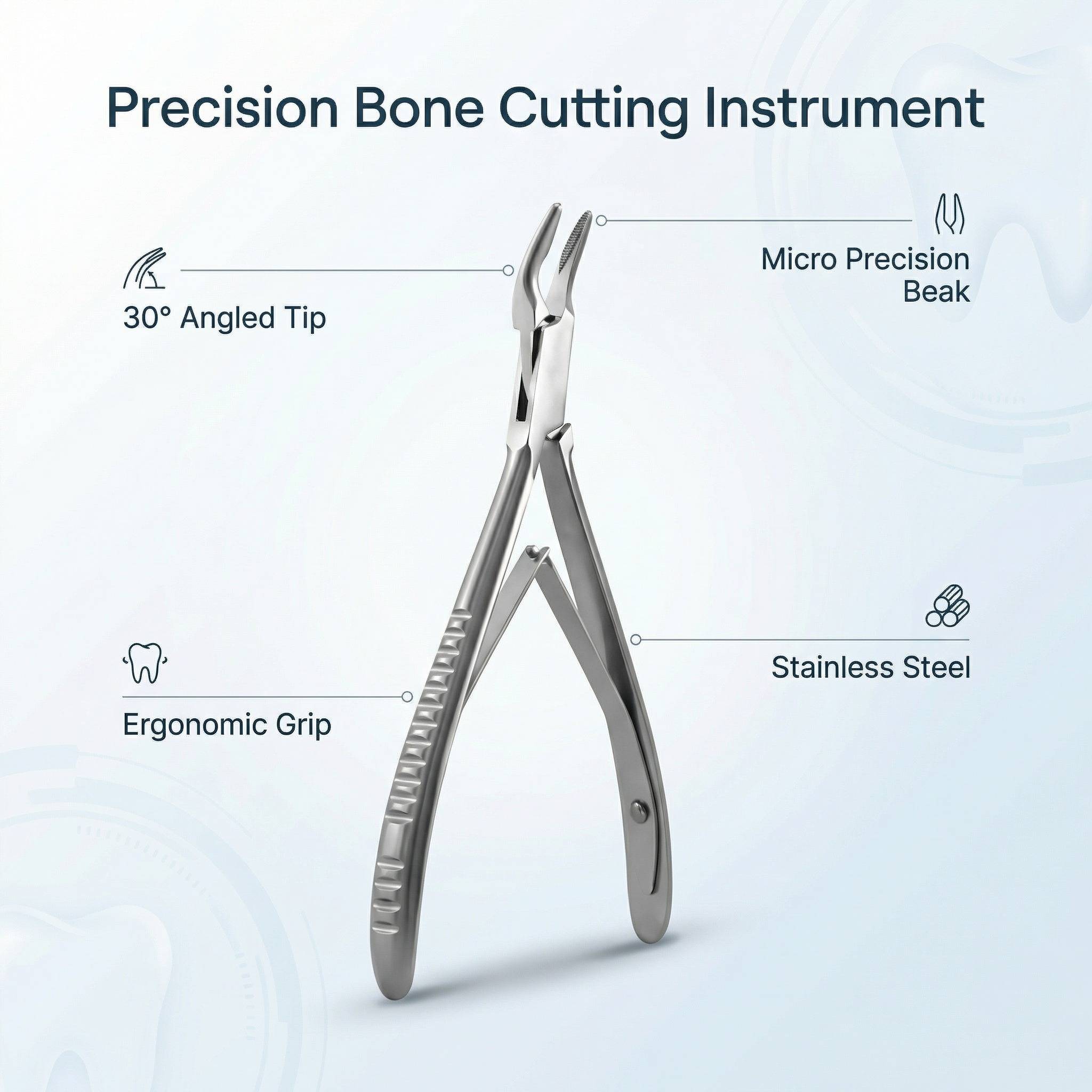 GDC Blumenthal 30 Degree Micro Bone Rongeur (RMFM30)