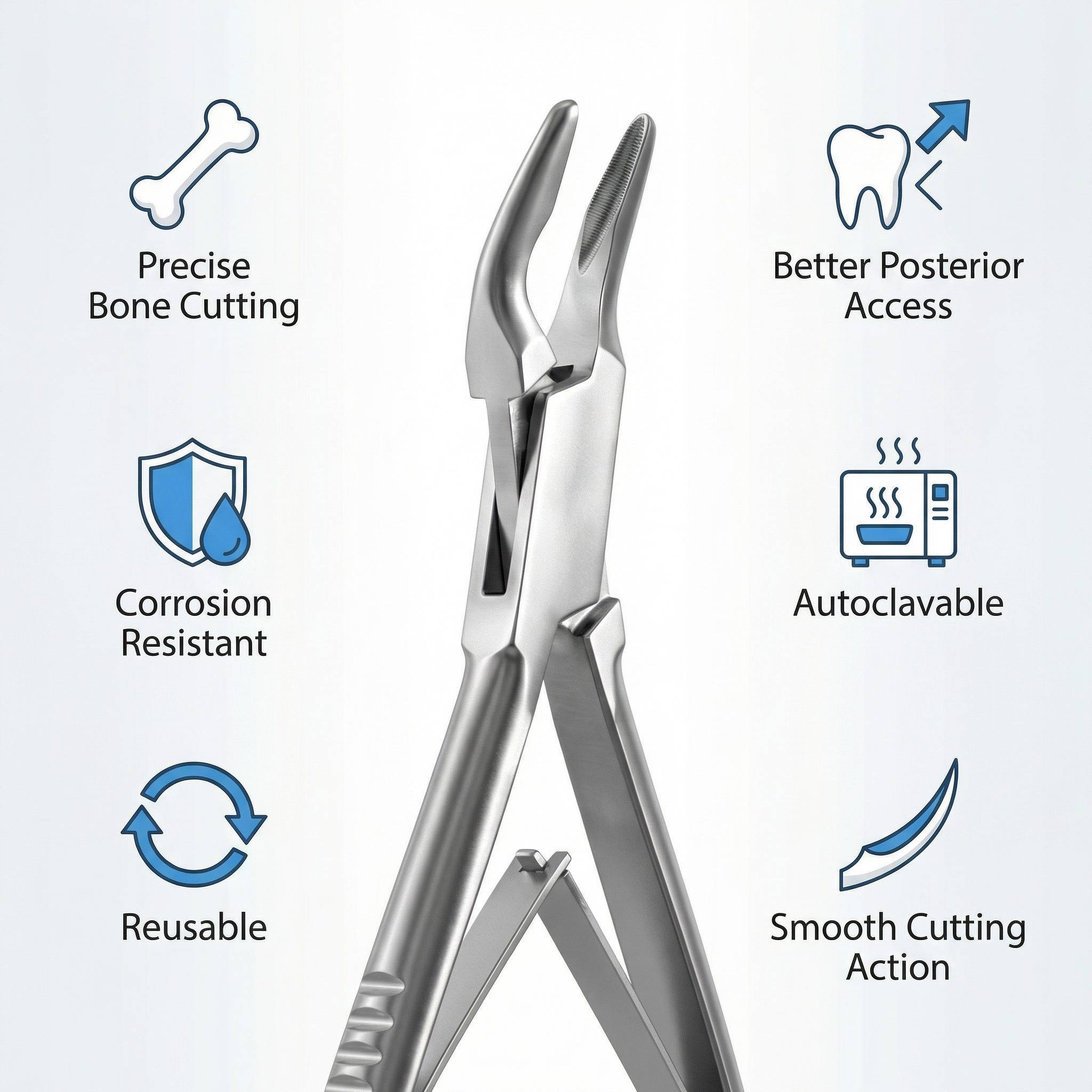 GDC Blumenthal 30 Degree Micro Bone Rongeur (RMFM30)