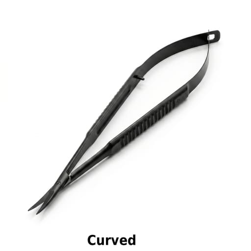 Julldent Micro Surgical Needle Holder With Curved TC Tip (073B)
