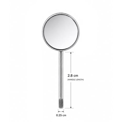 Waldent Wal-Vision FS Rhodium Coated Front Surface MM Tops No. 3 (13/116)