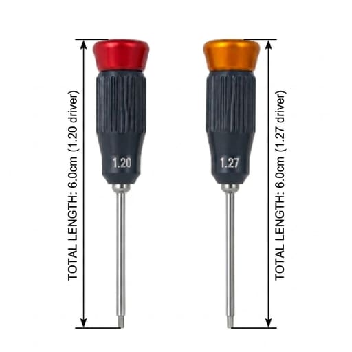 Julldent Prosthetic Hex Drivers - Long (JULL-DENT 232)
