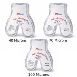 Maarc Articulating Paper Horseshoe Shaped - Blue & Red (Pack of 50 sheets)