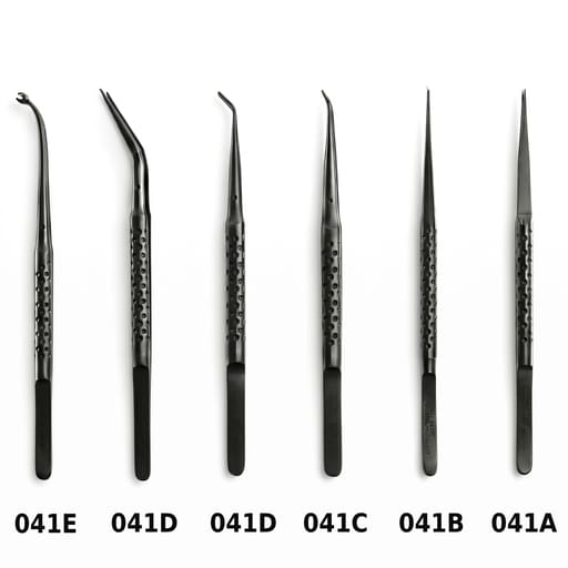 Julldent Micro Surgical Forcep – Black Series (JULL-DENT 041)