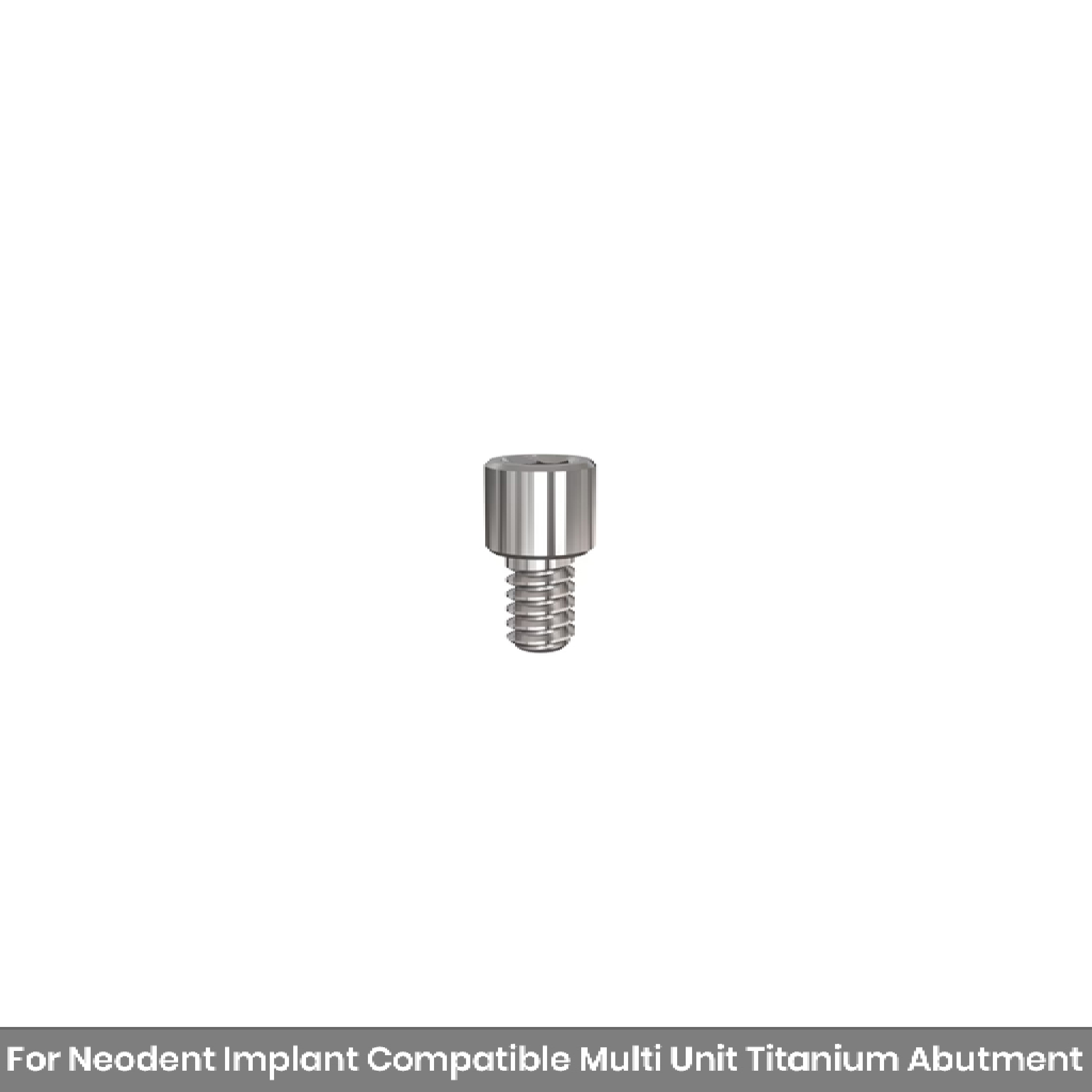 Mediden Neodent Implant Compatible Multi Unit Titanium Abutment Screw (NGMUS) (Pack of 10)