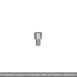 Mediden Neodent Implant Compatible Multi Unit Titanium Abutment Screw (NGMUS) (Pack of 10) - 3