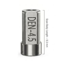 Dentaltech Dentium Implant Compatible Multi Unit Scan Body (Den 4.5-hybrid) - 5