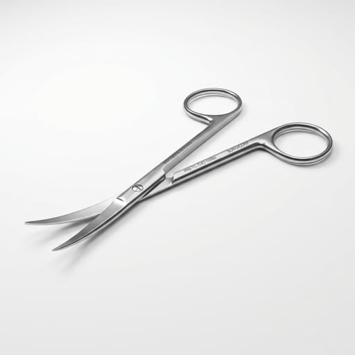 Oracraft Iris Tc Curved Scissor - S5083