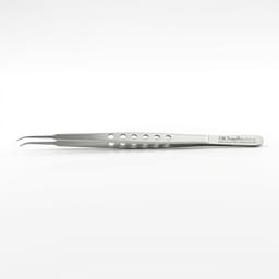 Oracraft Micro Tissue Forceps Gerald - Curved (TPG4)