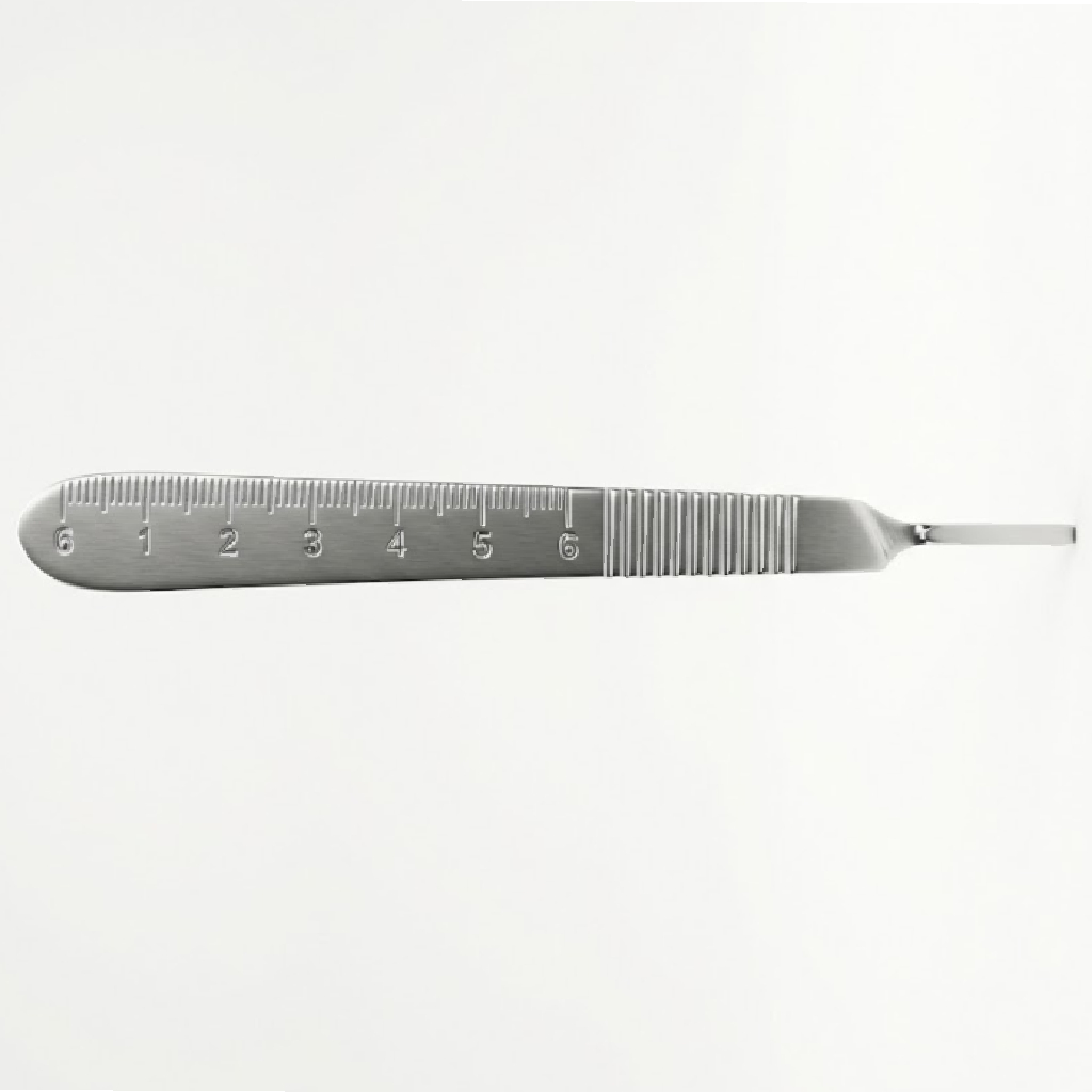 Oracraft Scalpel Handle With Scale #3 (10-130-03E)