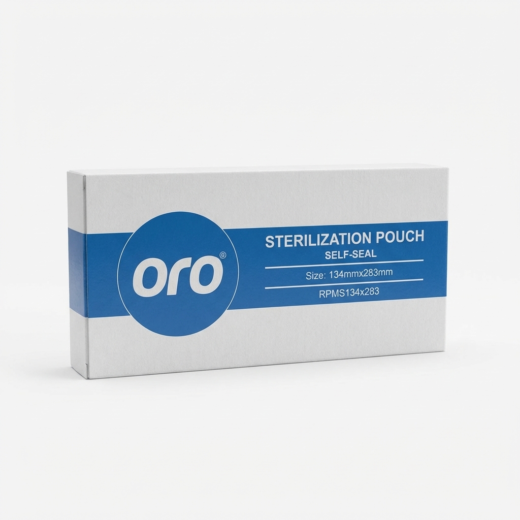 Oro Self Sealing Sterilization Pouches - 5.25" x 11" (134 x 283mm)