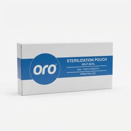 Oro Self Sealing Sterilization Pouches - 5.25" x 11" (134 x 283mm) - For Forceps & Handpieces