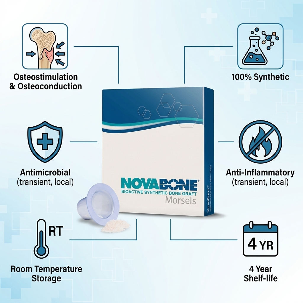 Novabone Dental Morsel - 0.5cc