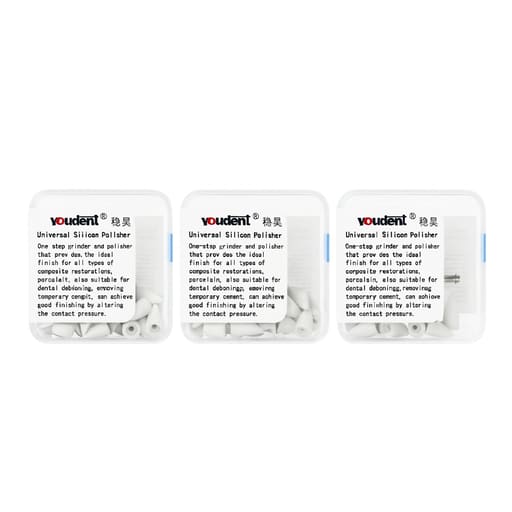 Youdent Silicone Polishers For Composite White (Pack Of 25)