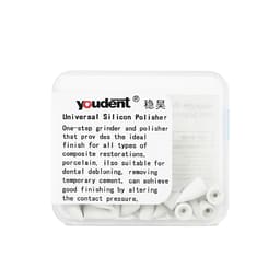 Youdent Silicone Polishers For Composite White (Pack Of 25) - 6
