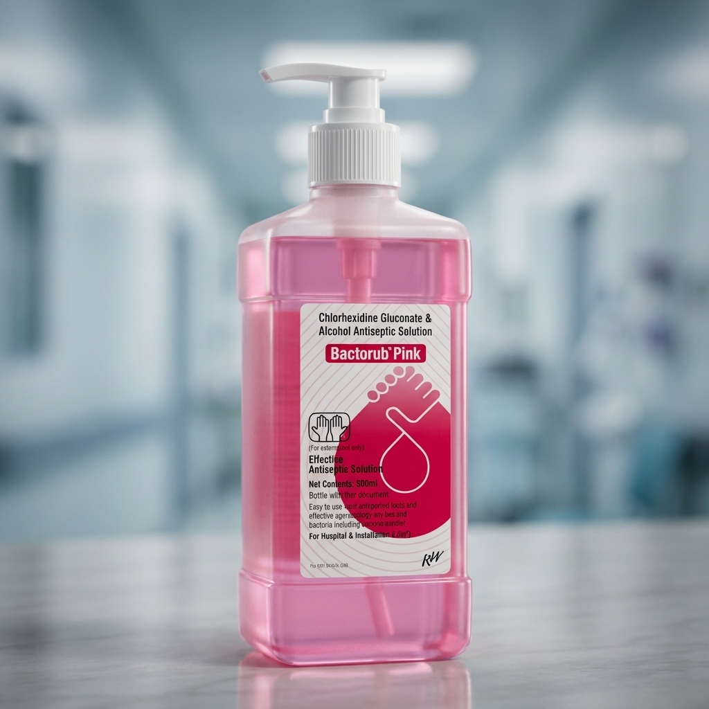 Raman & Weil Bactorub Pink-500ML