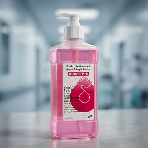 Raman & Weil Bactorub Pink-500ML