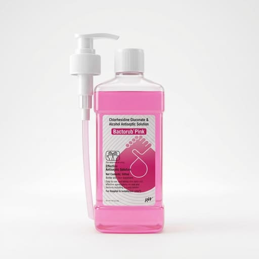 Raman & Weil Bactorub Pink-500ML