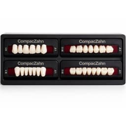 Rubydent CompacZahn Acrylic Denture natural shade Teeth A1- H1-K1-M1 (Set of 28) (2 layered)