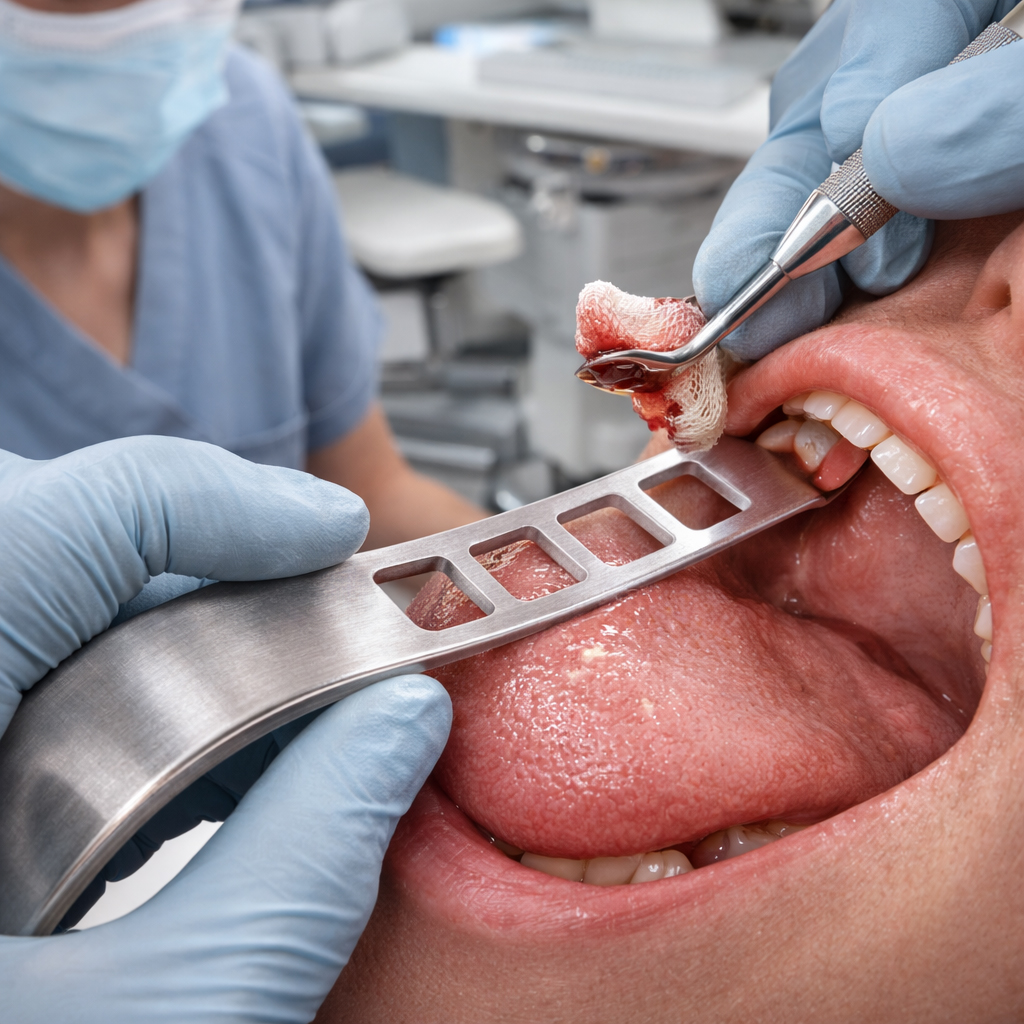 GDC Tongue Depressor # Bruenings 19cm TRB