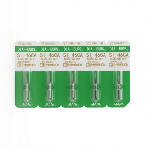 Mani Diamond Airotor Burs - Si Series