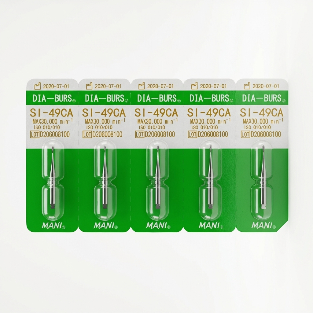 Mani Diamond Airotor Burs - Si Series