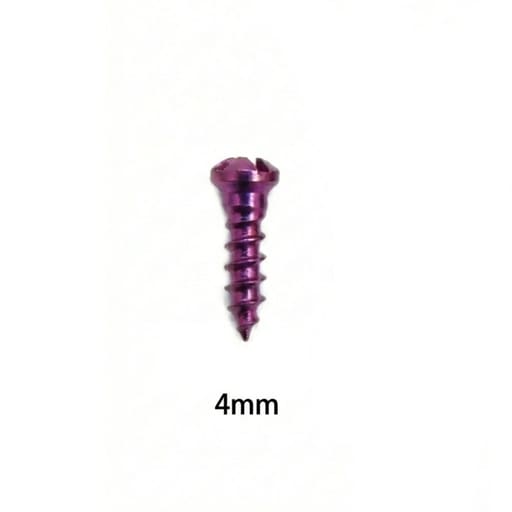 SK Surgicals Titanium Self Drilling Screws 1.5mm x 4mm (1504TSD)