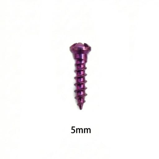 SK Surgicals Titanium Self Drilling Screws 1.5mm x 5mm (1505TSD) (Pack of 5 )