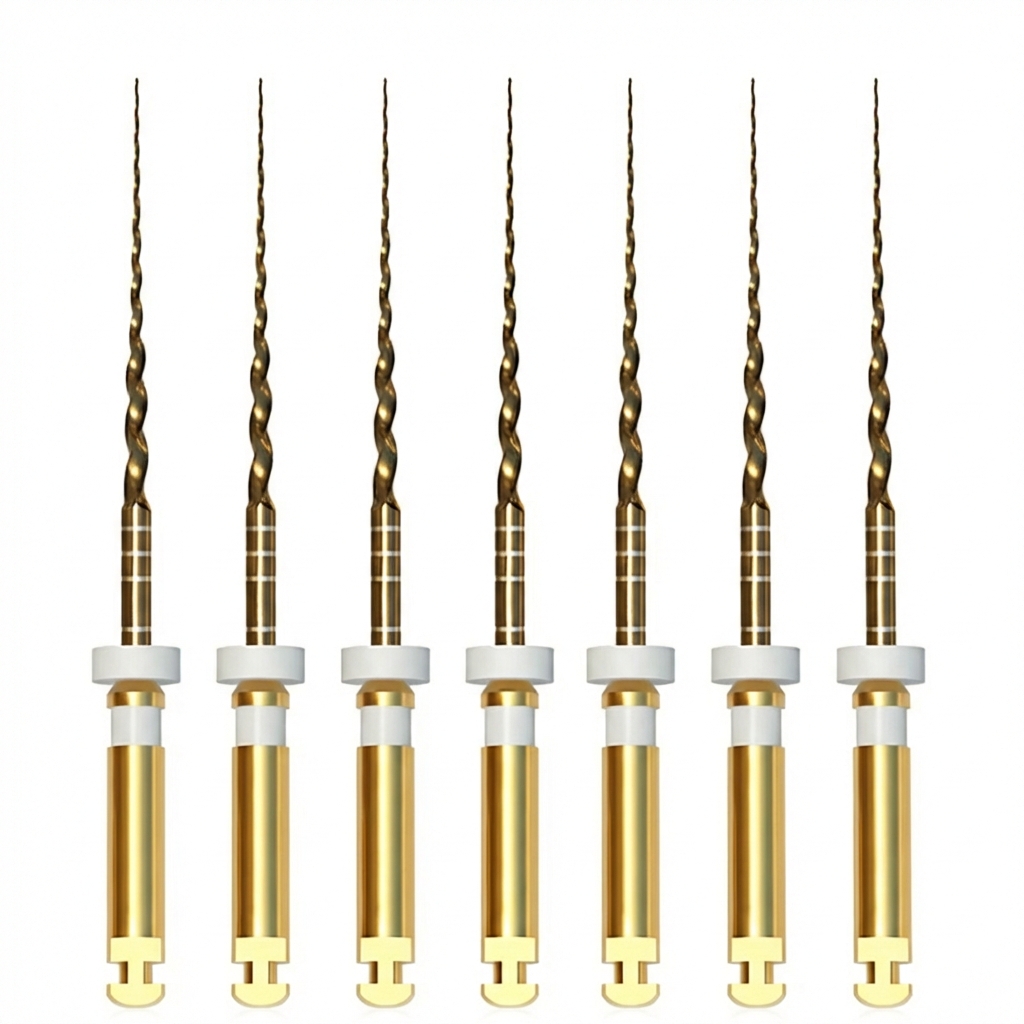 SuperEndo Super Gold Flex Rotary Files S2 25mm