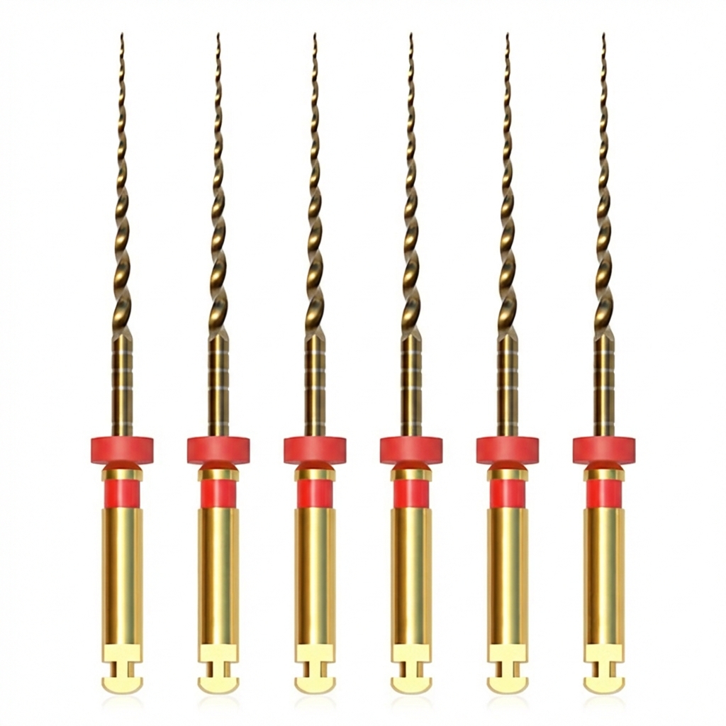 SuperEndo Super Gold Flex Rotary Files F2 25mm