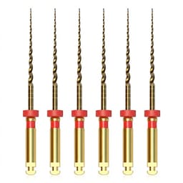 SuperEndo Super Gold Flex Rotary Files F2 25mm