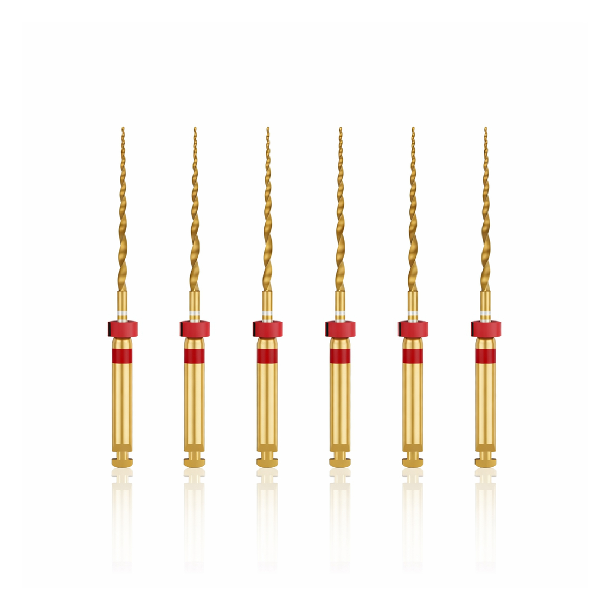 SuperEndo Super Gold Flex Rotary Files F2 21mm