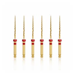 SuperEndo Super Gold Flex Rotary Files F2 21mm