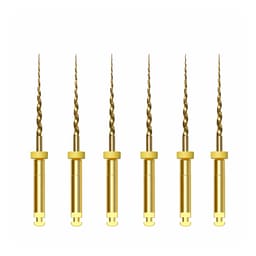 SuperEndo Super Gold Flex Rotary Files SX 19mm