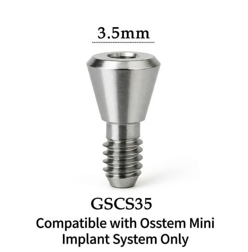 Dentaltech Implant Cover Screws - Osstem | Dentium | DIO | Cowellmedi | Neobiotech | Dentis Compatible