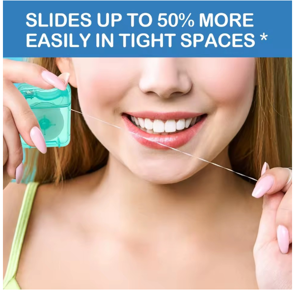 MyOra FreshGlide Waxed Floss 50m - Mint (Pack Of 1)