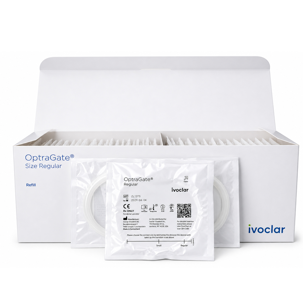Ivoclar Optragate Regular (Pack Of 40) # 683377WW