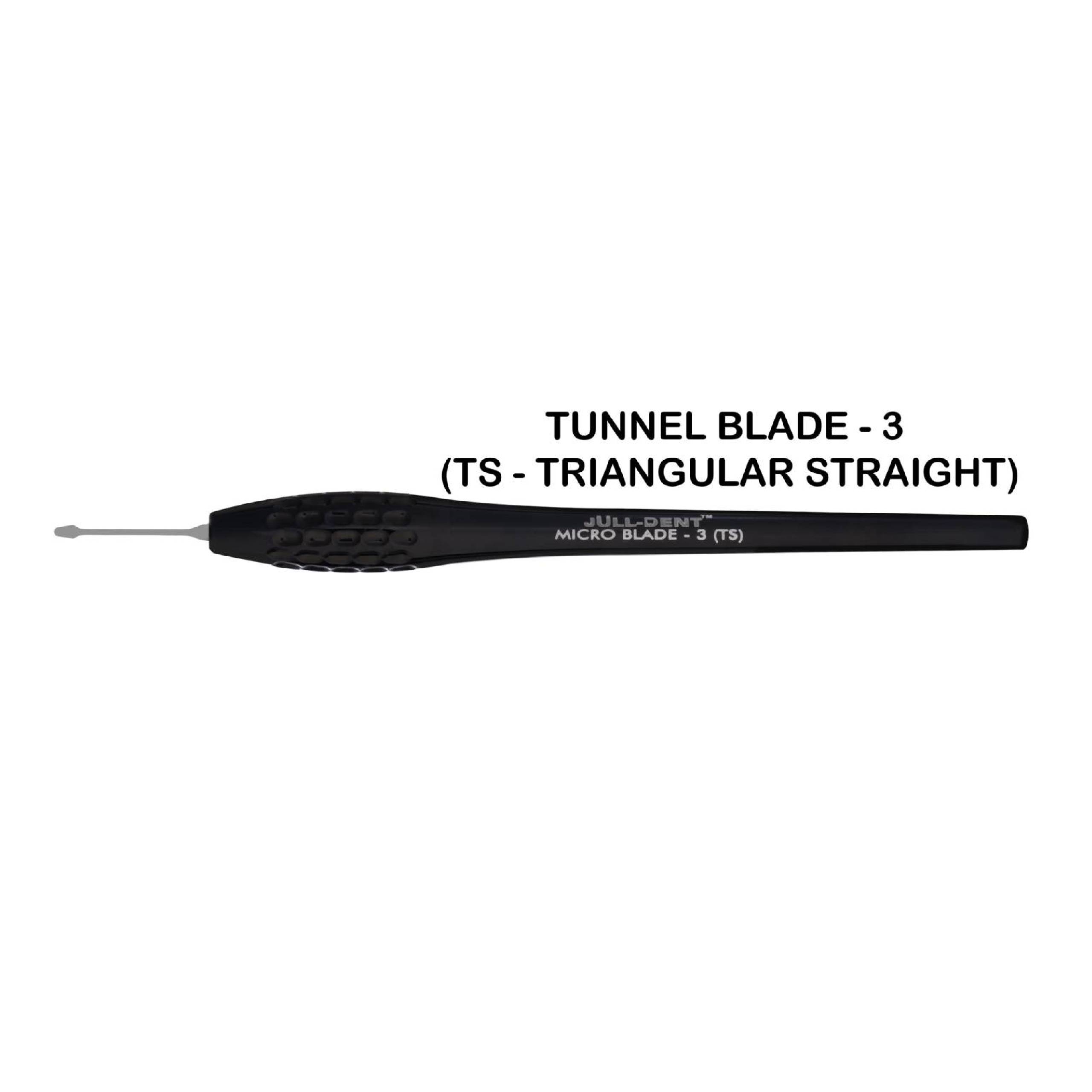 Julldent Micro Tunnel Blade Triangular End Straight - TS