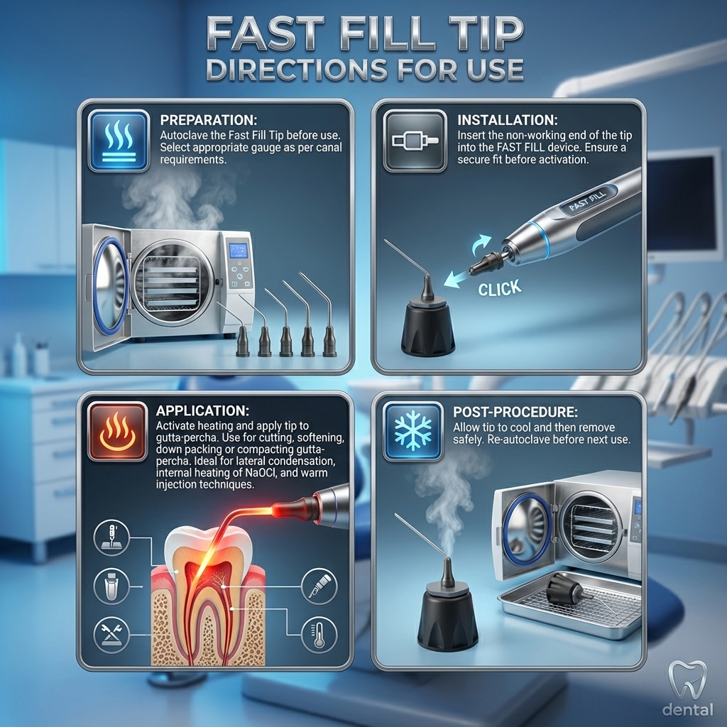 Eighteeth Medical Fast Fill Tip - 25 Gauge