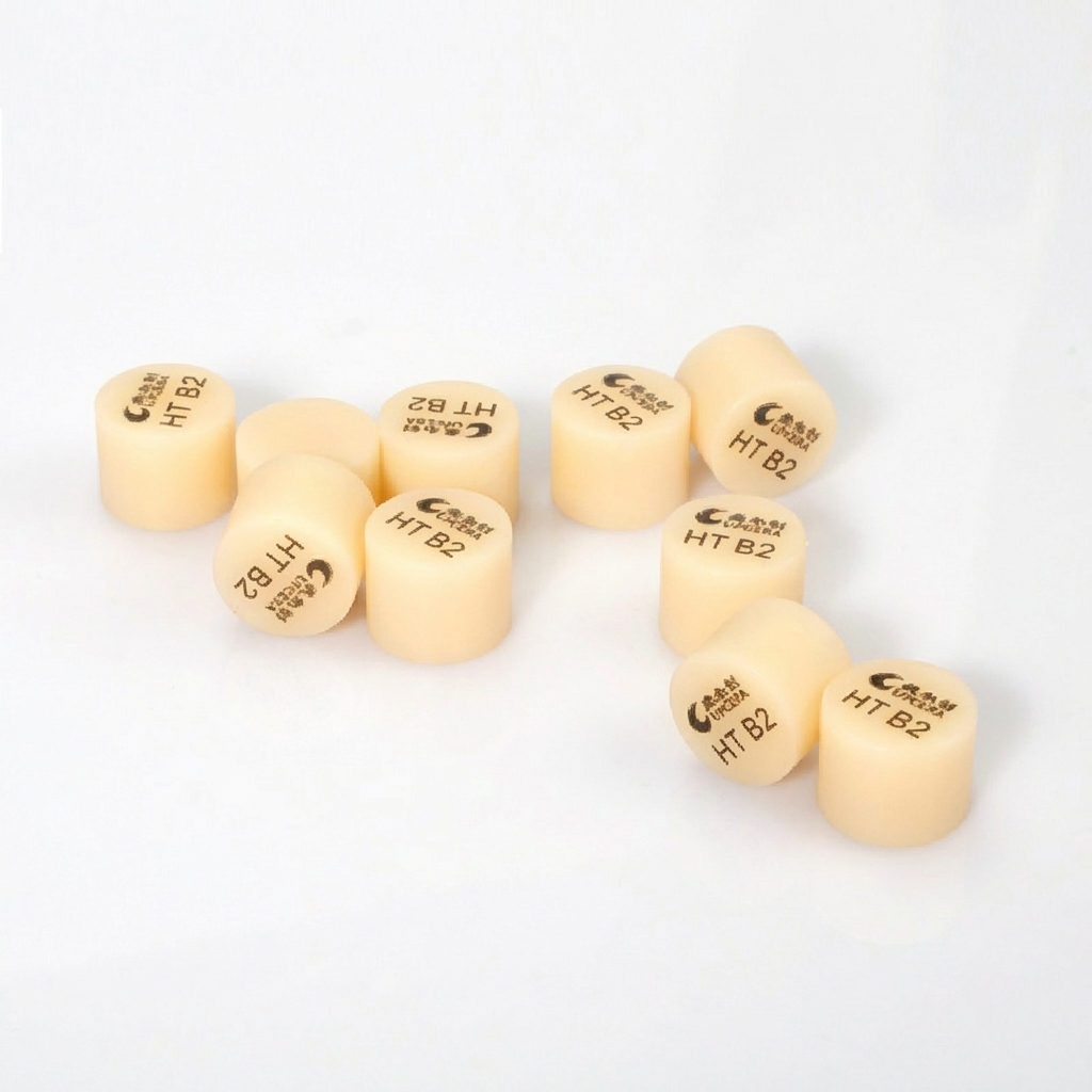 Upcera UP Press Lithium Disilicate Glass Ceramic Ingots - B2 Shade HT D13-10mm