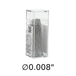 UU Ortho Preformed Ligature Wire Short 5.5cm -  ∅0.008" (Pack of 100)