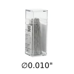 UU Ortho Preformed Ligature Wire Short 5.5cm -  ∅0.010" (Pack of 100)