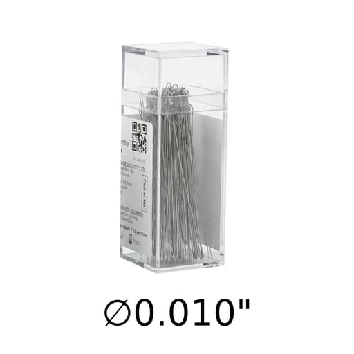 UU Ortho Preformed Ligature Wire Short 5.5cm - ∅0.010" (Pack of 100)